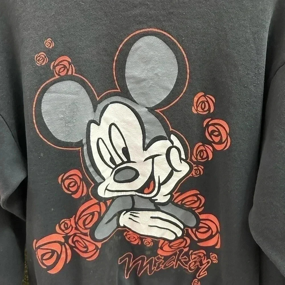 Vintage  Disney Mickey Mouse Crewneck Medium - Picture 4 of 7